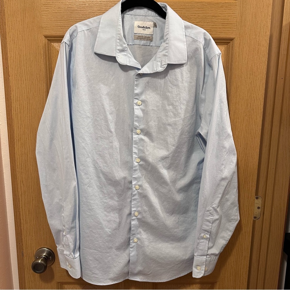 Goodfellow & Co Sky Blue Button Down Shirt